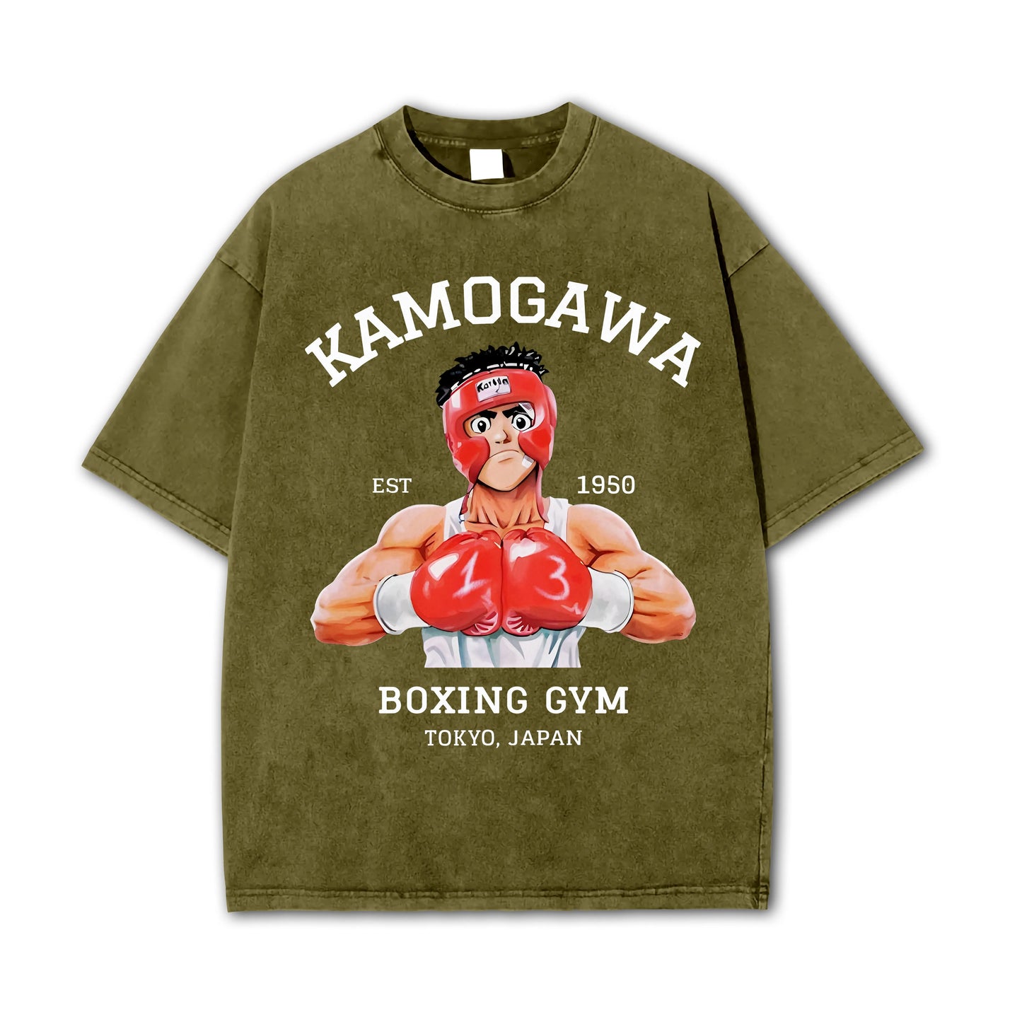 Fighting Spirit Kamogawa Boxing Gym Vintage T Shirt