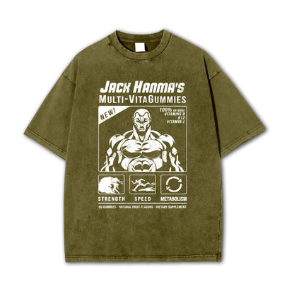 Baki-T-shirt Multi-VitaGummies de Jack Hanma