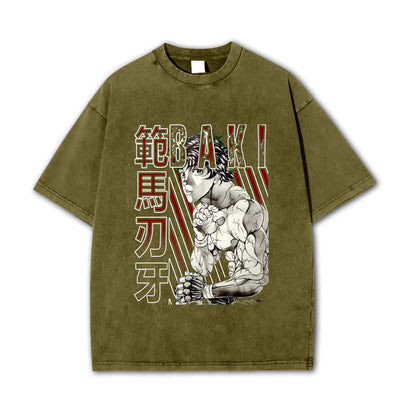 Ultimate Grappler Hanma V15 Vintage T-Shirt