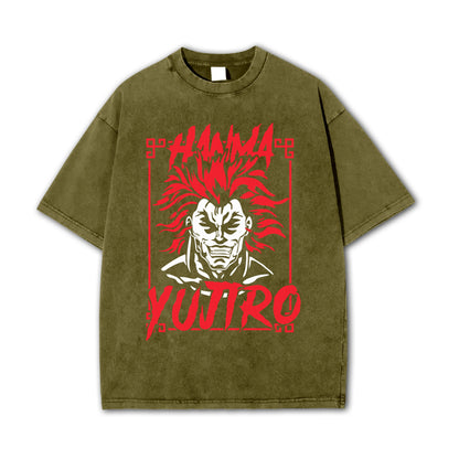 Baki-T-shirt Yujiro Hanma
