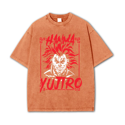 Baki-T-shirt Yujiro Hanma
