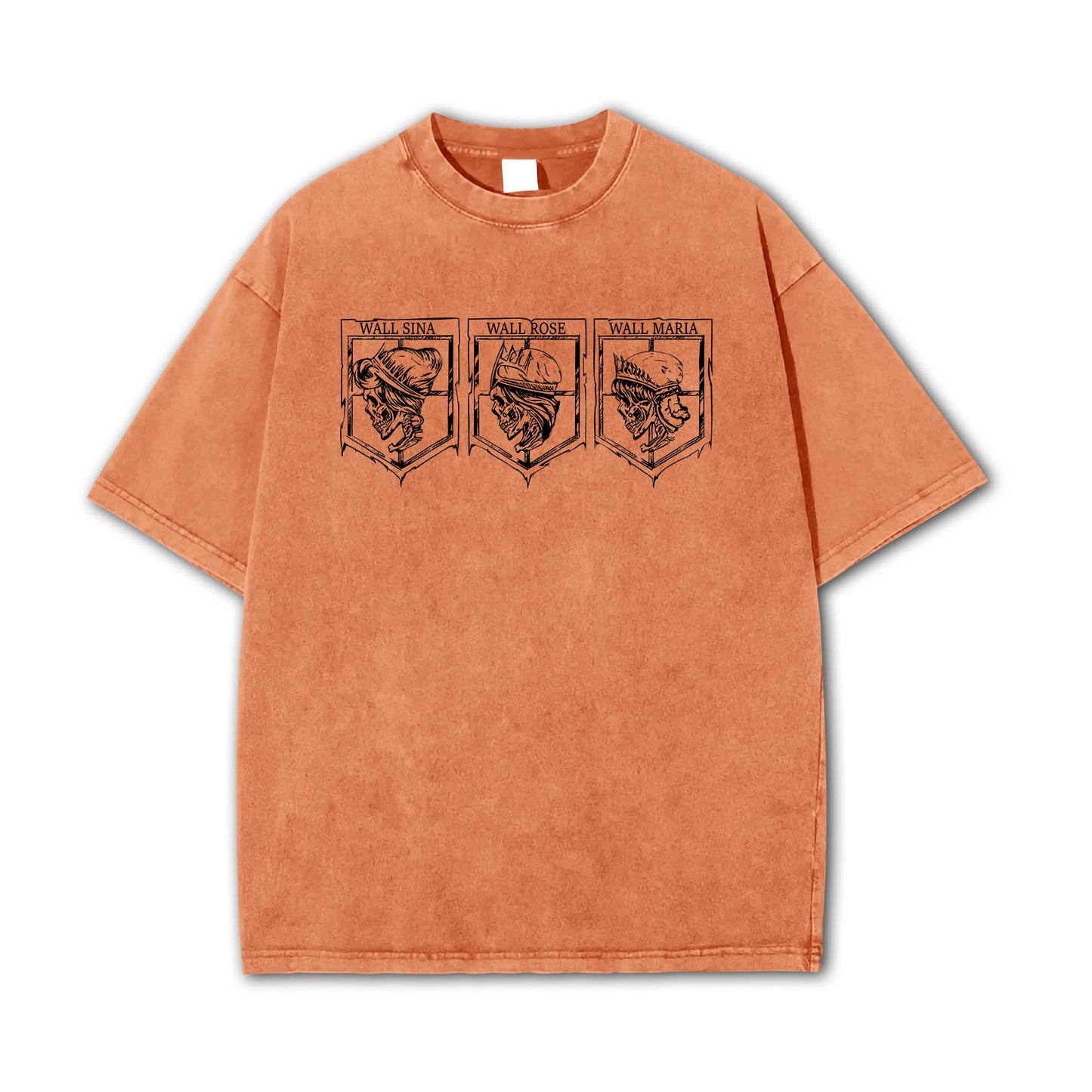 Titan Siege Wall Territory Vintage T-Shirt