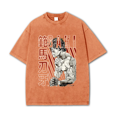 Ultimate Grappler Hanma V15 Vintage T-Shirt