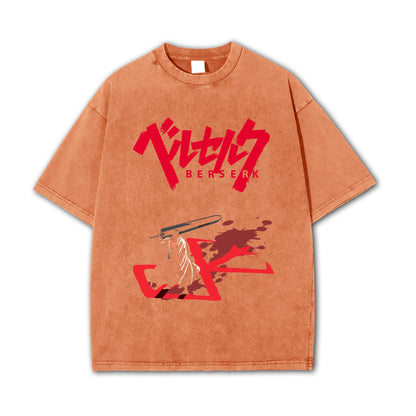 Dark Sword Saga Swordsman V10 Vintage T-Shirt