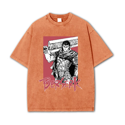 Dark Sword Saga Swordsman V8 Vintage T-Shirt