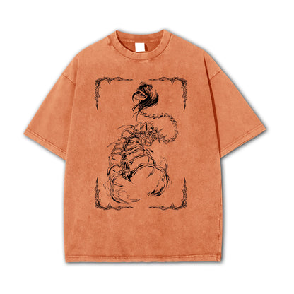 Titan Siege Skeleton Vintage T-Shirt