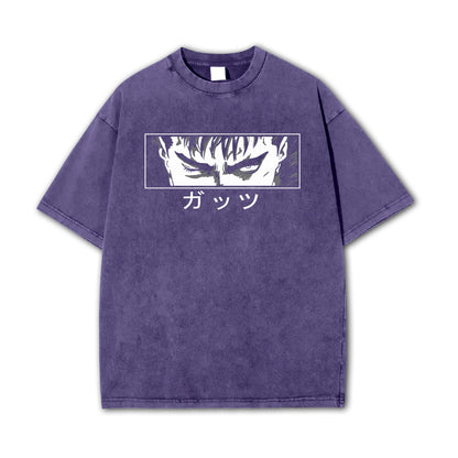 Dark Sword Saga Branded Swordsman' Gaze Vintage T-Shirt