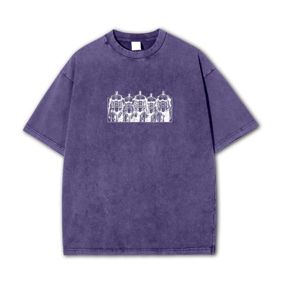 Titan Siege - Titans Approaching Vintage T-Shirt