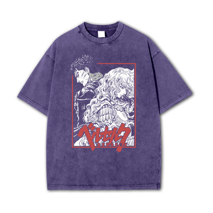T-shirt avec affiche vintage Berserk