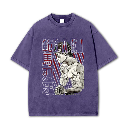 Ultimate Grappler Hanma V15 Vintage T-Shirt