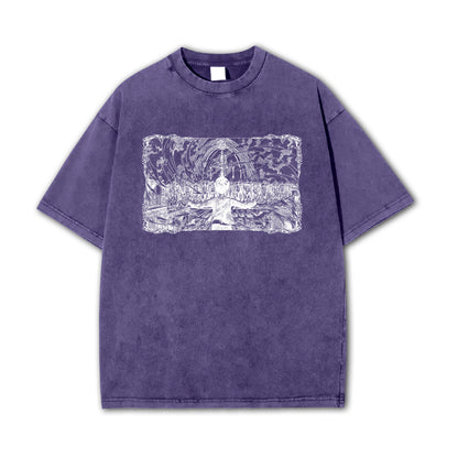 T-shirt L'Attaque des Titans avec le pouvoir d'Eren