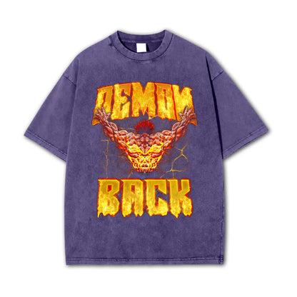 Baki-T-shirt Le dos du démon de Yujiro Hanma