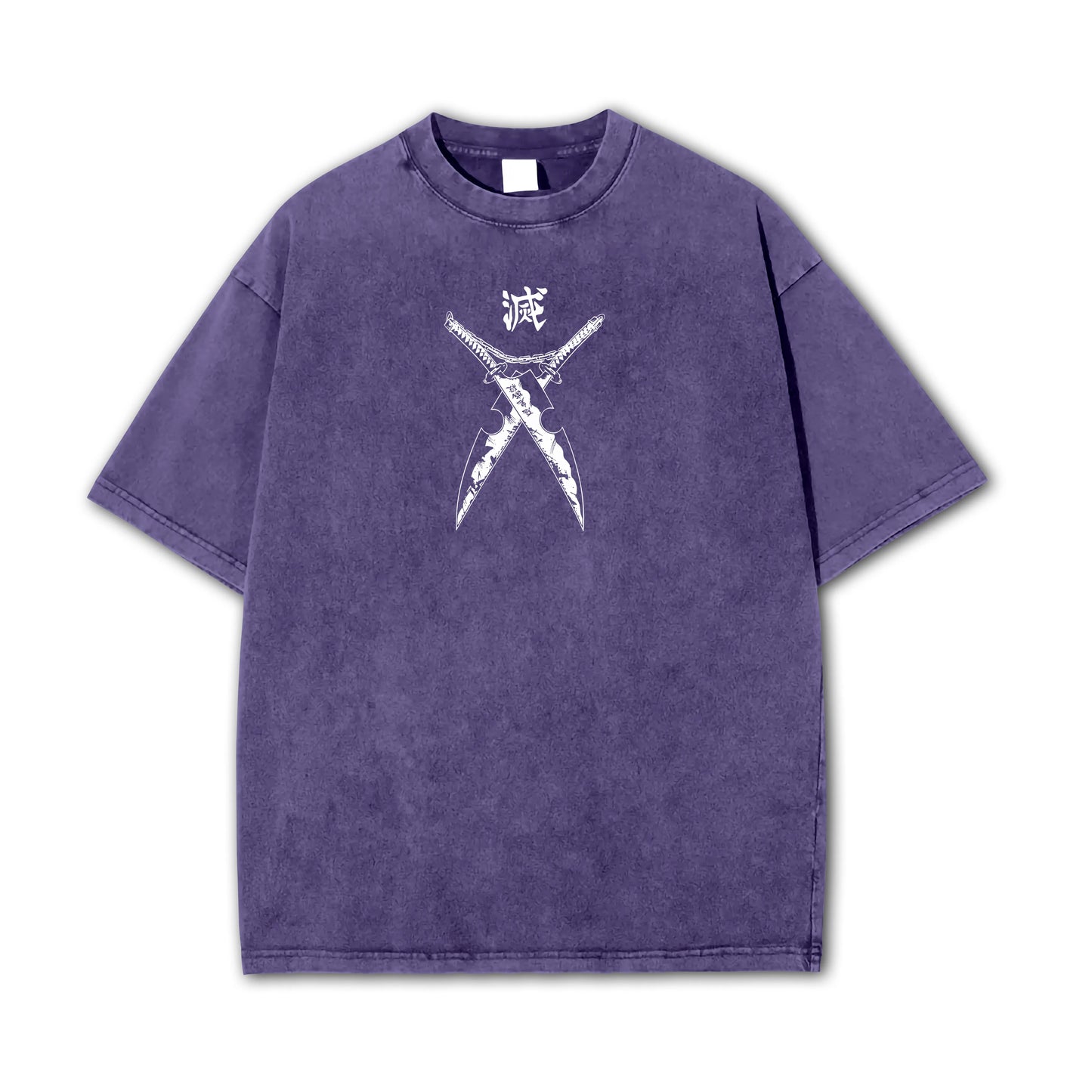 Blade of Demon Hunters Sanemi Shinazugawa Vintage T-Shirt