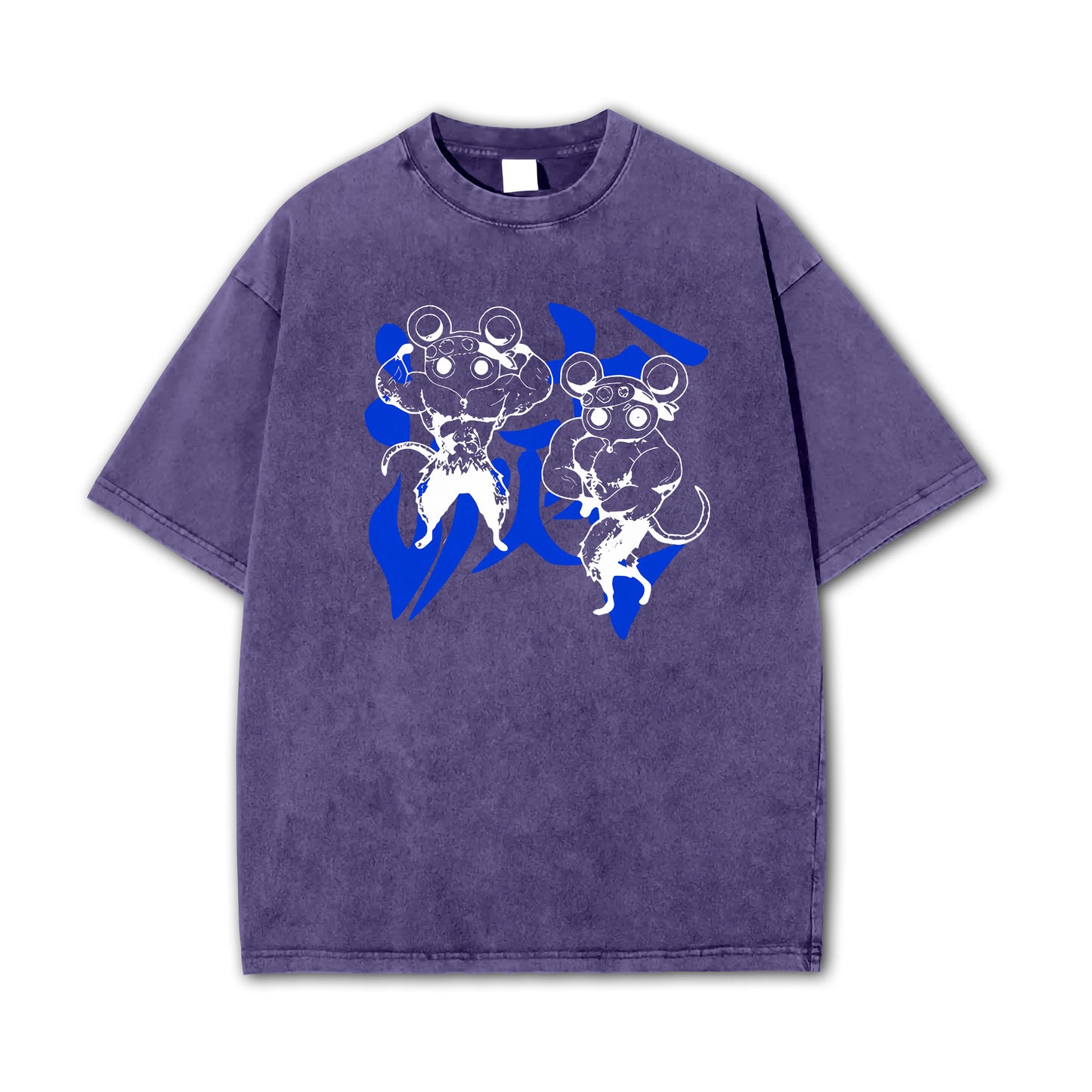 Blade of Demon Hunters Muscle Mice Vintage T-Shirt