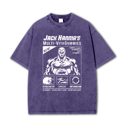 Baki-T-shirt Multi-VitaGummies de Jack Hanma