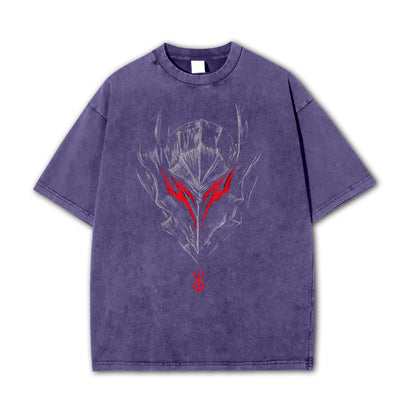 Dark Sword Saga Black Swordsman V6 Vintage T-Shirt