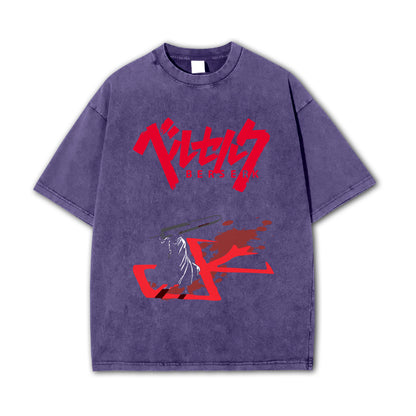 Dark Sword Saga Swordsman V10 Vintage T-Shirt