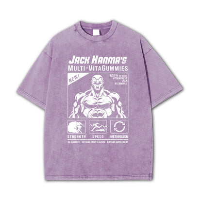 Baki-T-shirt Multi-VitaGummies de Jack Hanma