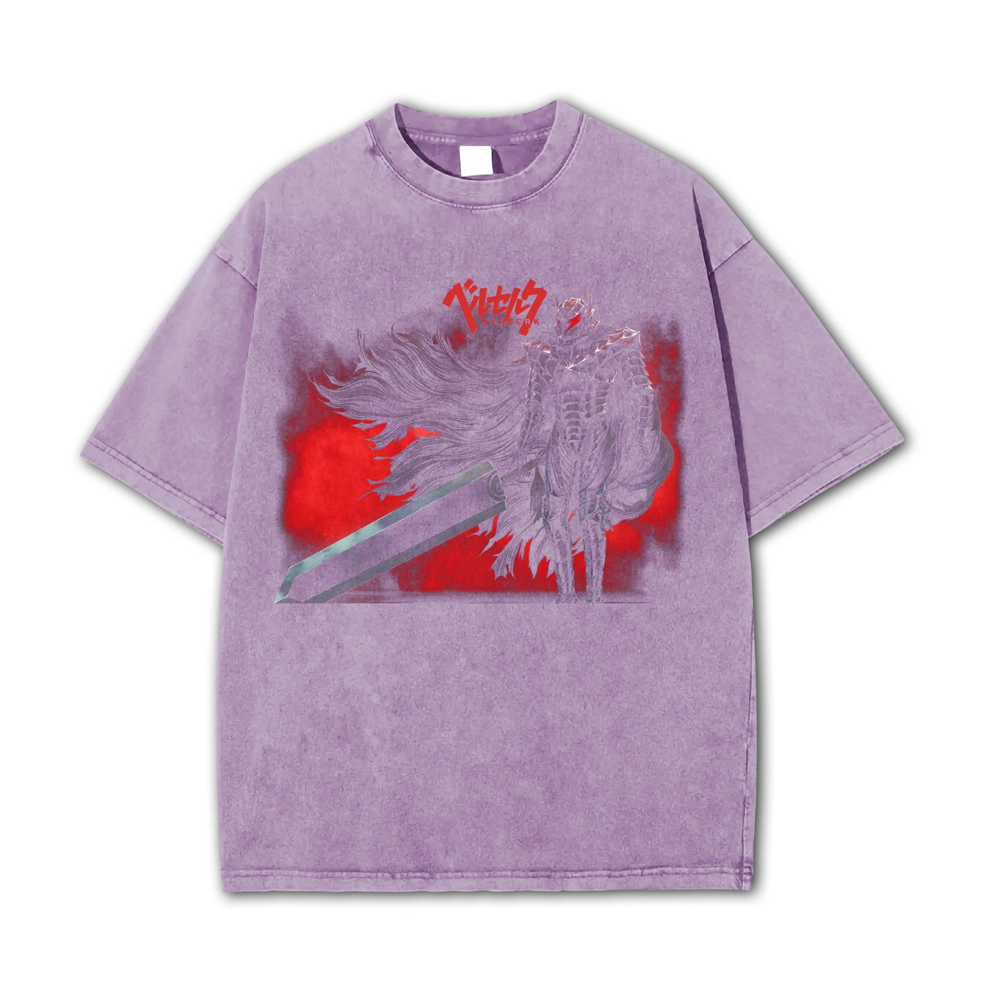Dark Sword Saga Black Swordsman V9 Vintage T-Shirt