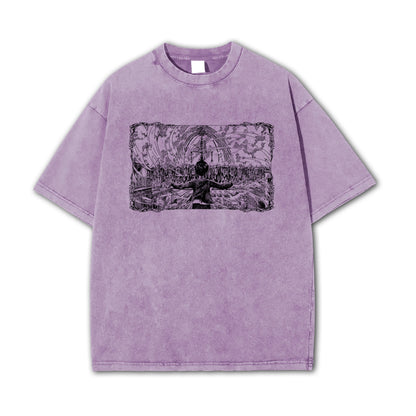 T-shirt L'Attaque des Titans avec le pouvoir d'Eren