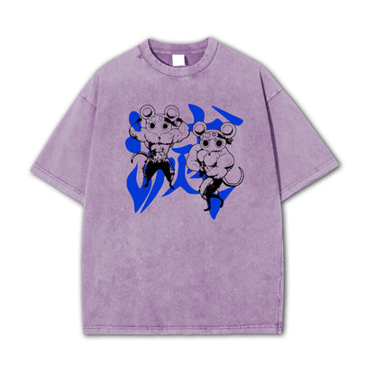 Blade of Demon Muscle Mice Vintage T Shirt