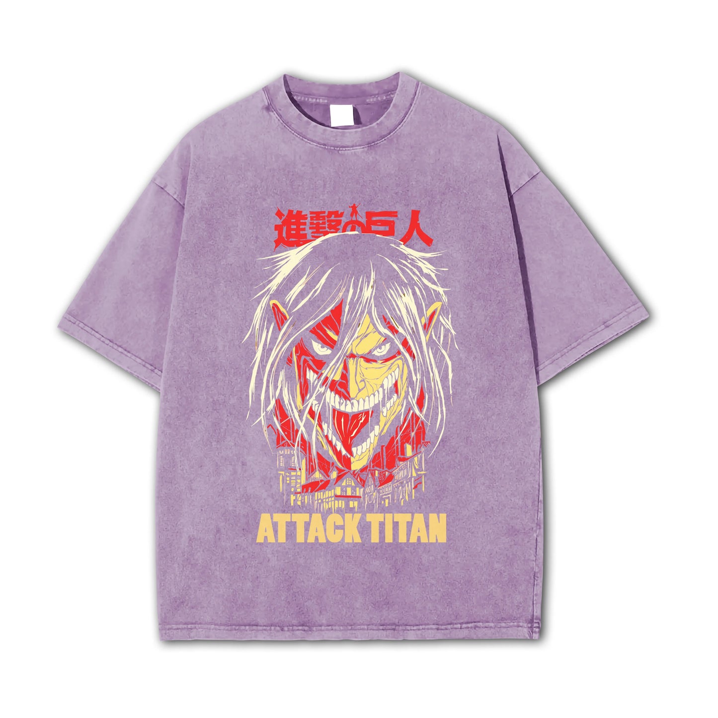 T-shirt Attaque des Titans Eren Yeager Attack Titan V2