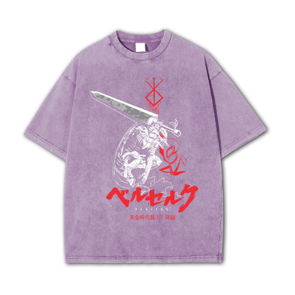 Dark Sword Saga Swordsman V2 Vintage T-Shirt