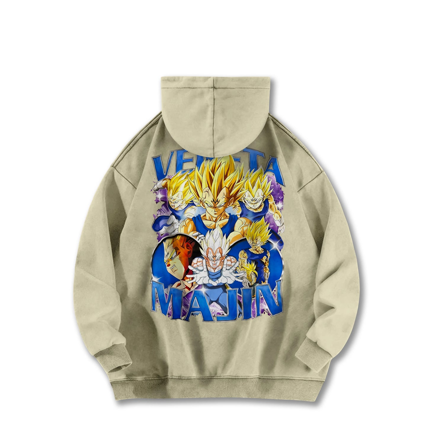 Saiyan Legacy Z Majin Vegeta Vintage Hoodie