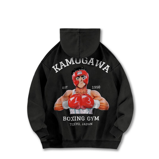 Fighting Spirit Kamogawa Boxing Gym Vintage Hoodie