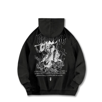 Dark Sword Saga Swordsman V5 Vintage Hoodie