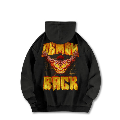 Ultimate Grappler - Yujiro Hanma's Demon Back Vintage Hoodie