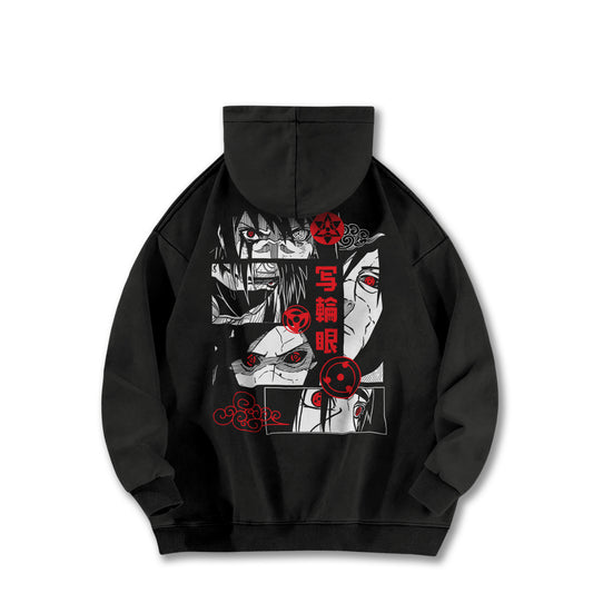 Hidden Leaf Shinobi - Curse of the Sharingan Vintage Hoodie