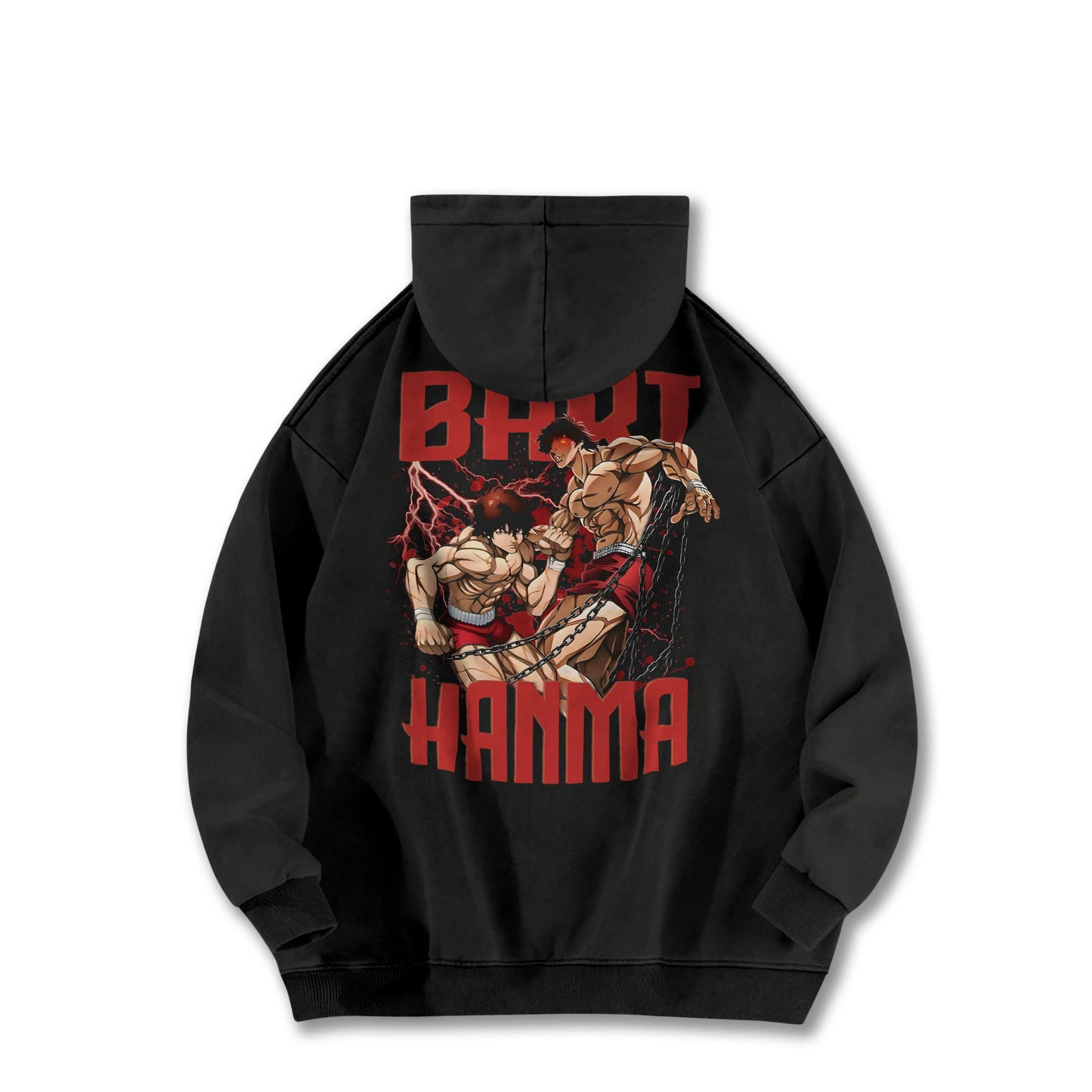 Ultimate Grappler Hanma Vintage Hoodie