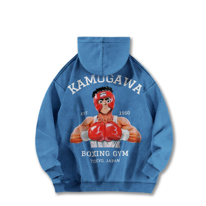 Fighting Spirit Kamogawa Boxing Gym Vintage Hoodie