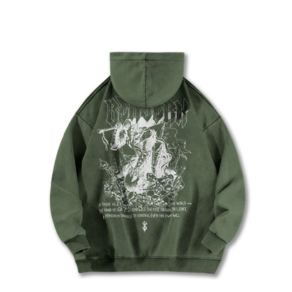 Dark Sword Saga Swordsman V5 Vintage Hoodie