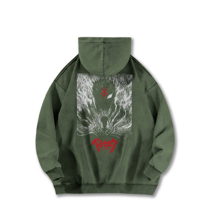 Dark Sword Saga Branded Swordsman V2 Vintage Hoodie