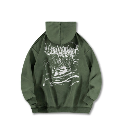 Dark Sword Saga Guts' Wrath V4 Vintage Hoodie