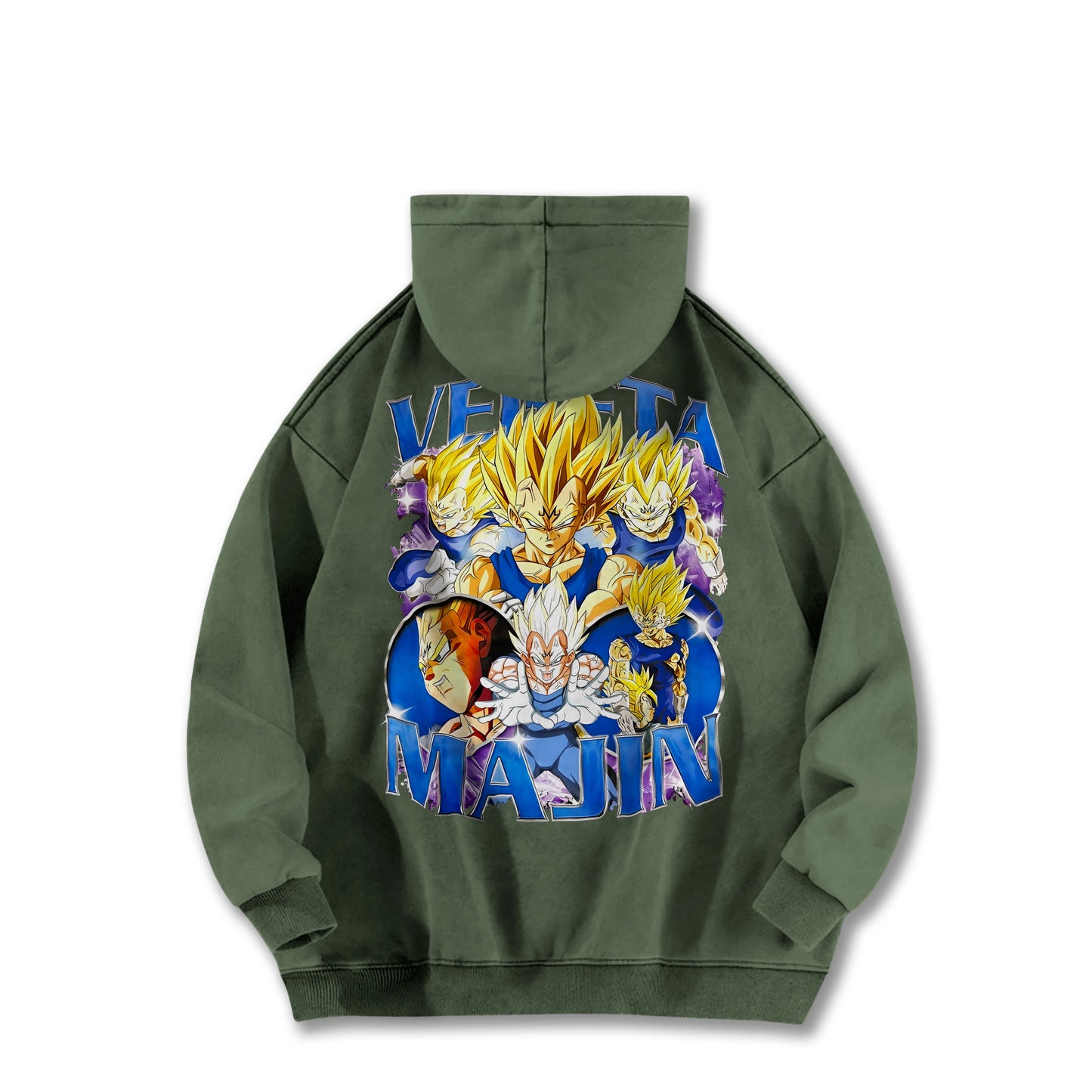 Saiyan Legacy Z Majin Vegeta Vintage Hoodie