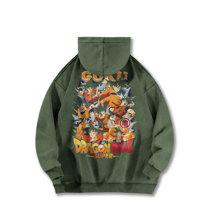 Saiyan Legacy Super Goku Vintage Hoodie