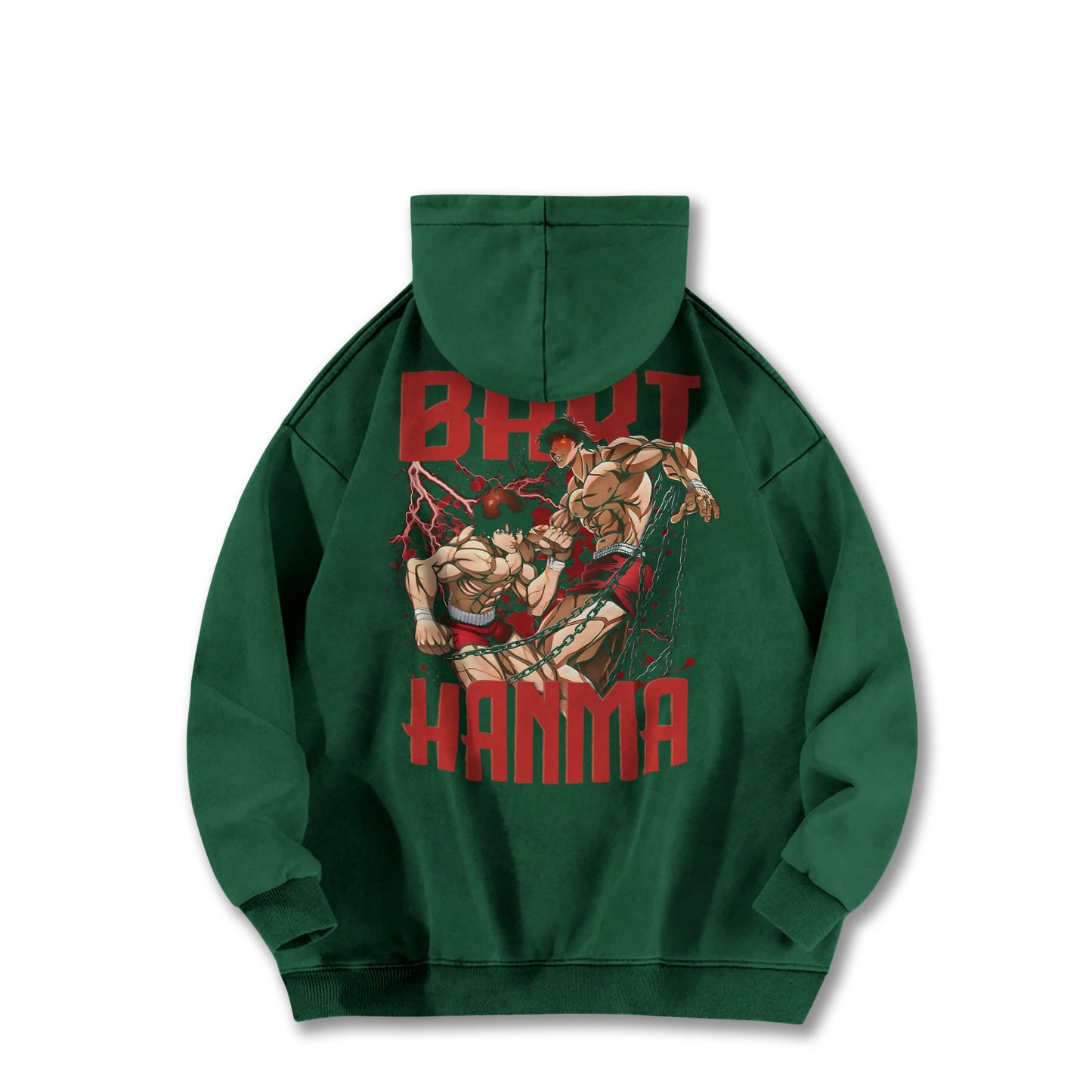 Ultimate Grappler Hanma Vintage Hoodie