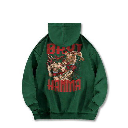 Ultimate Grappler Hanma Vintage Hoodie