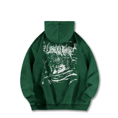 Dark Sword Saga Guts' Wrath V4 Vintage Hoodie