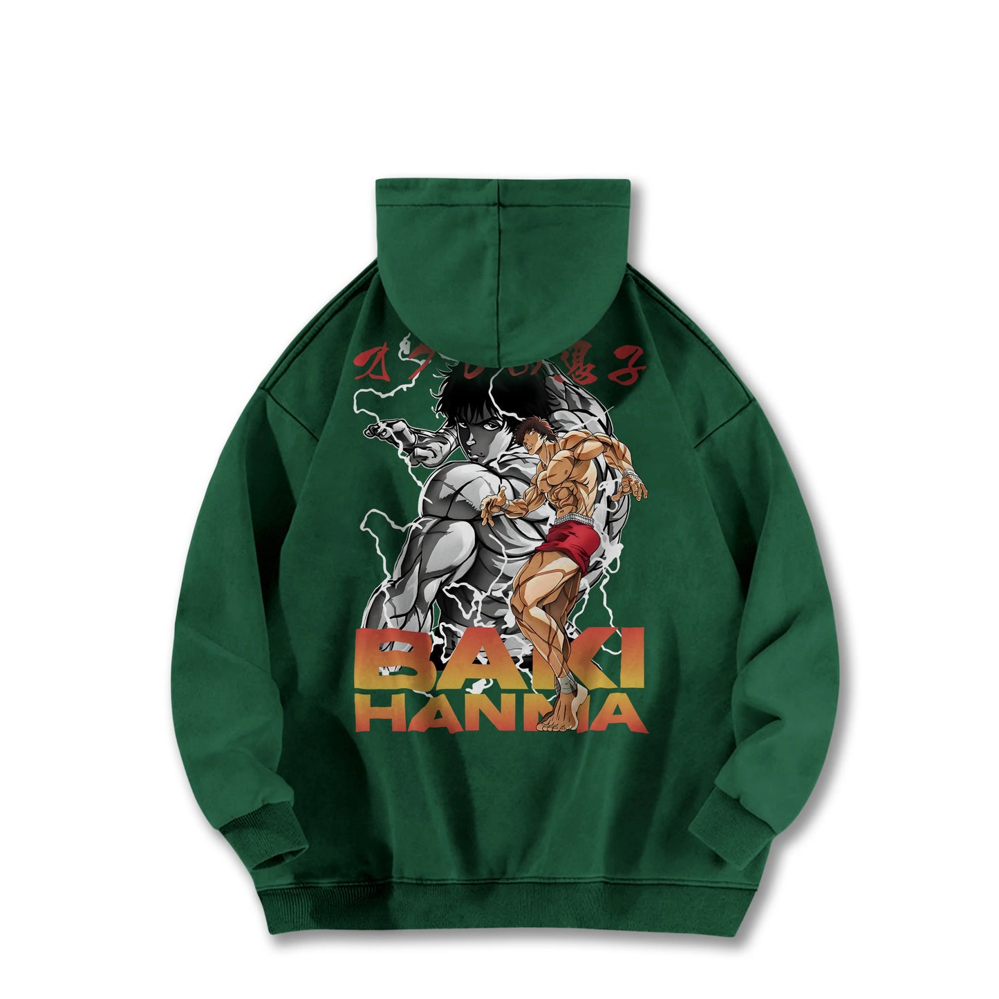 Ultimate Grappler Hanma V5 Vintage Hoodie