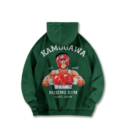 Fighting Spirit Kamogawa Boxing Gym Vintage Hoodie