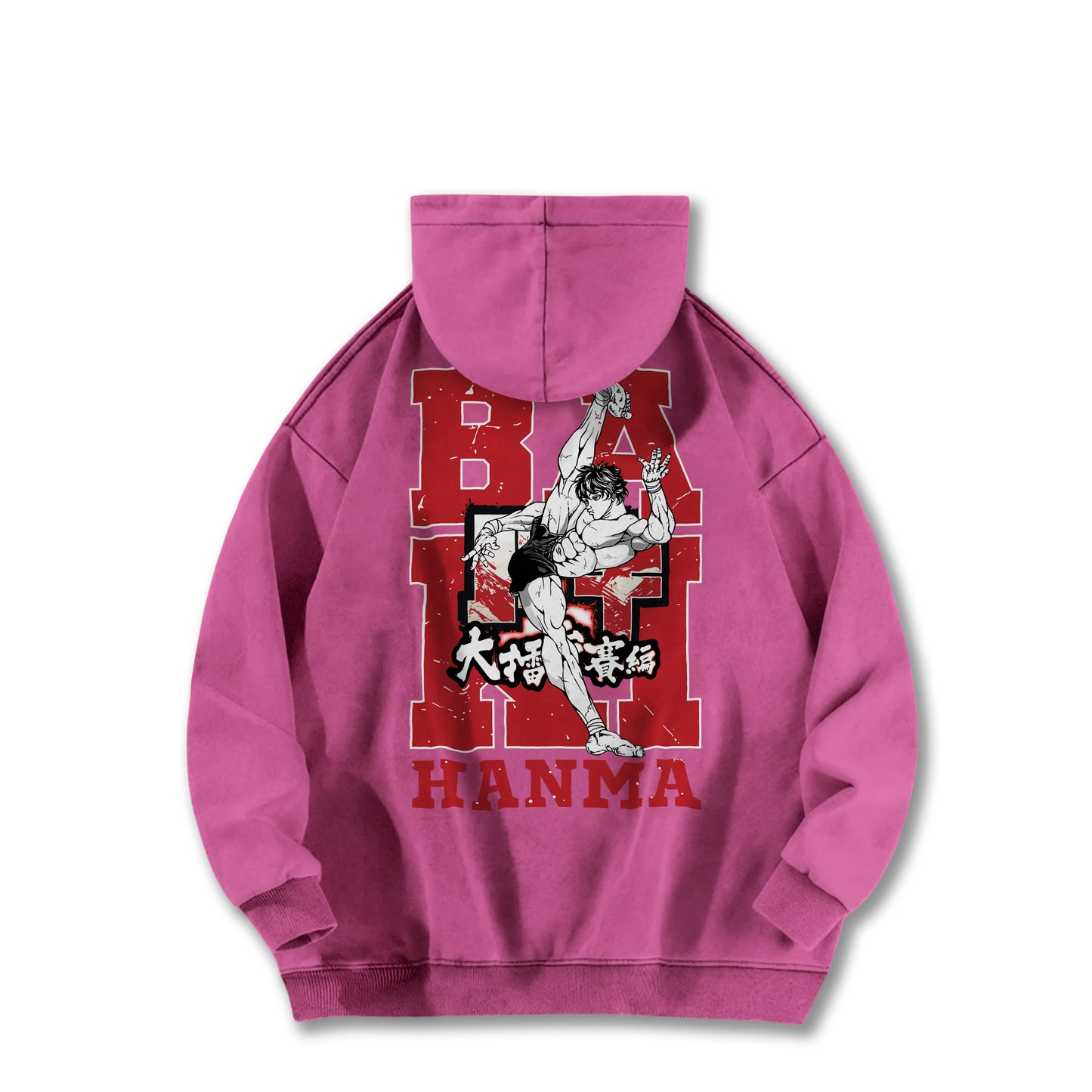 Ultimate Grappler Hanma V9 Vintage Hoodie