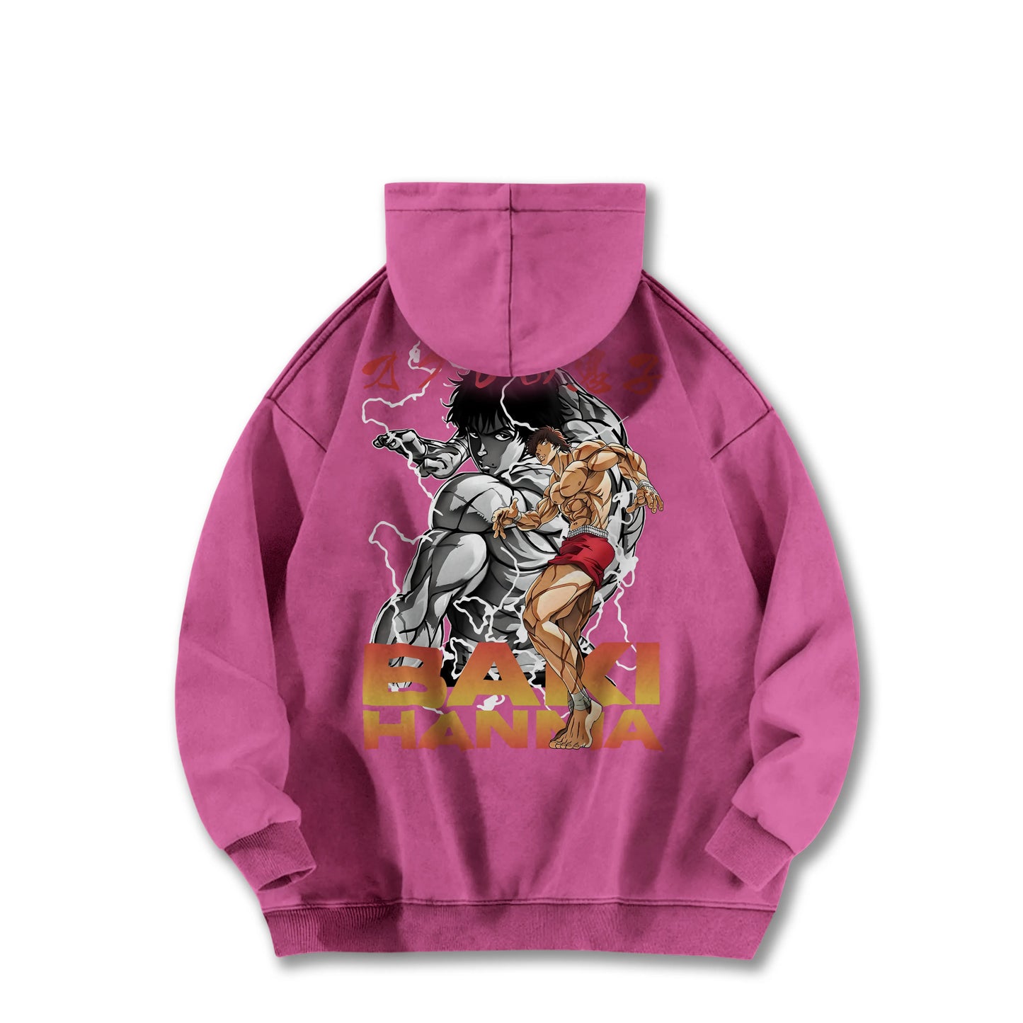 Ultimate Grappler Hanma V5 Vintage Hoodie