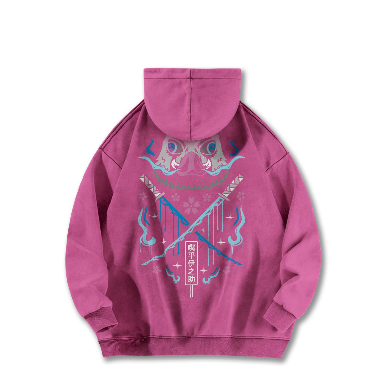 Blade of Demon Hunters Boar Head Fighter V2 Vintage Hoodie