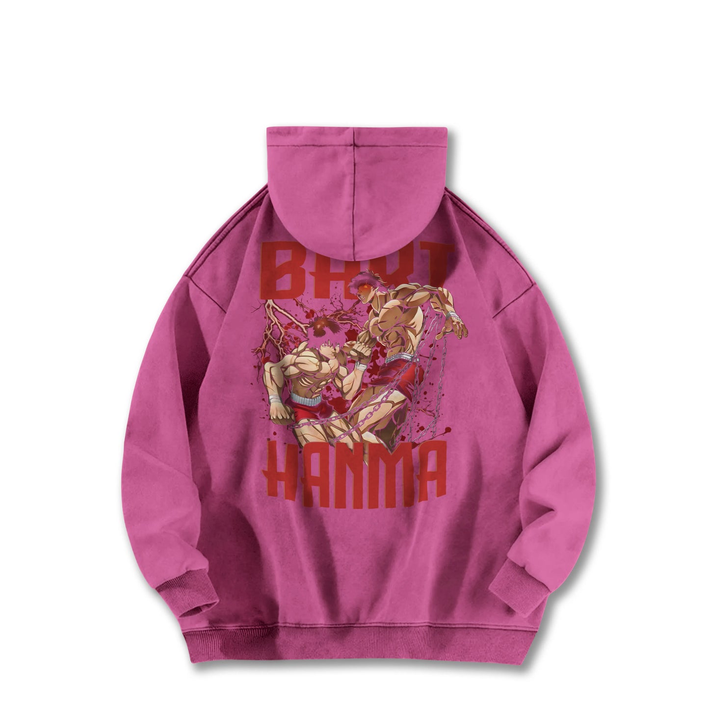 Ultimate Grappler Hanma Vintage Hoodie
