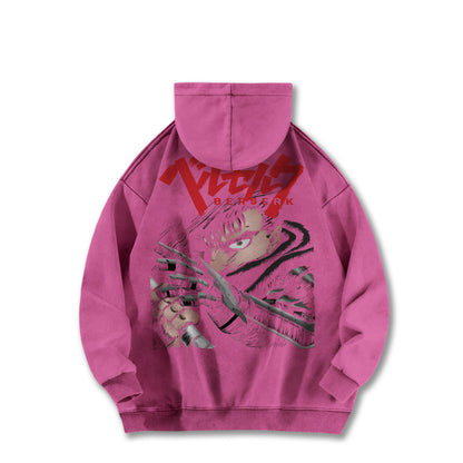 Dark Sword Saga Black Swordsman V3 Vintage Hoodie