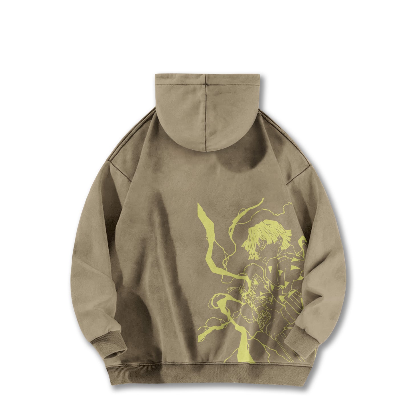 Blade of Demon Hunters Thunder Breather V2 Vintage Hoodie